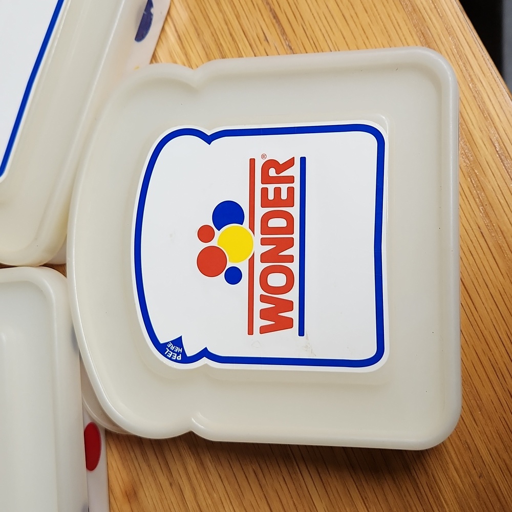 Vintage Wonder Bread sandwich holder/protector